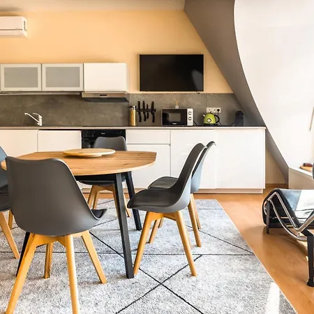 Lovely 4-bedroom Flat In Historical Center With Stunning View Trenčín